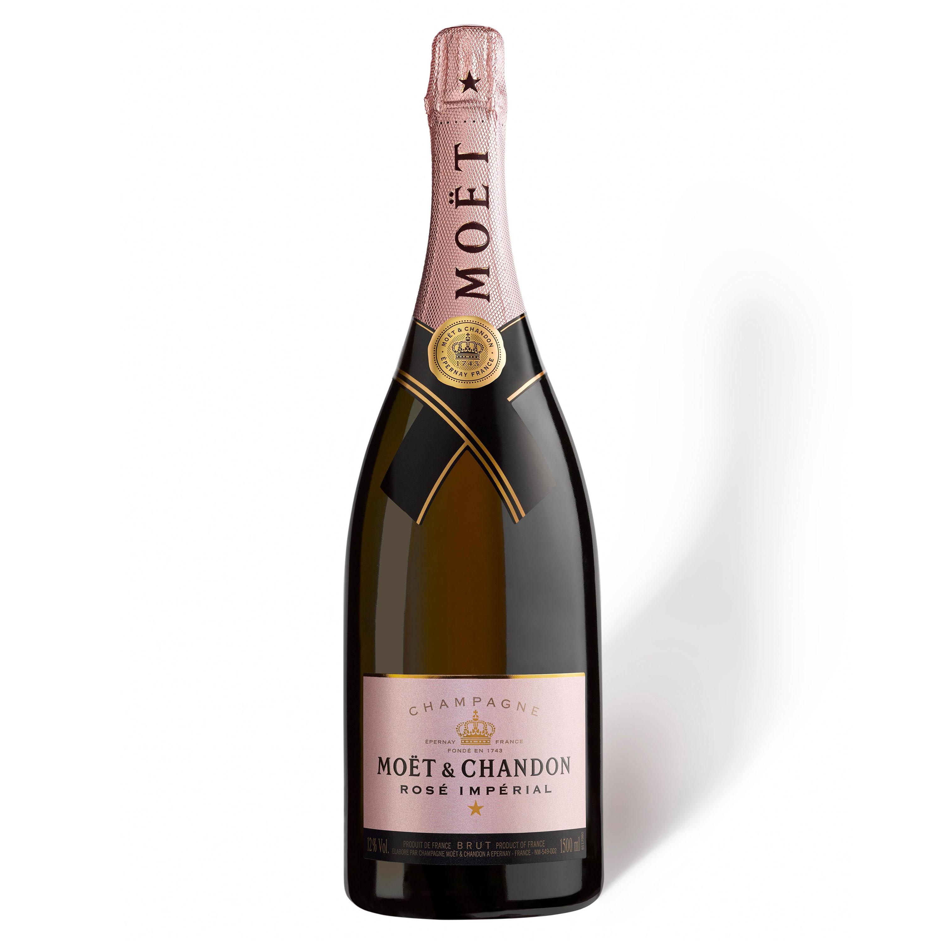 Buy For Home Delivery Magnum of Moet And Chandon Brut , Rose, NV, Champagne, Wooden Box Online, Now